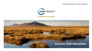 IUCN UK Peatland Programme Newsletter: Autumn Edition 2020