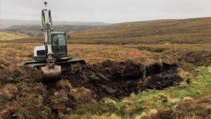 First Peatland Code restoration: Dryhope