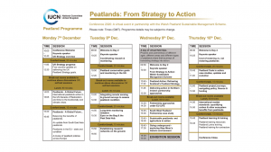 2020 IUCN UK PP Conference Programme Summary