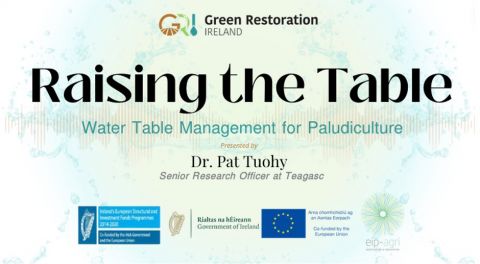 Advert for Green Restoration Ireland event