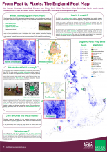 england peat map poster